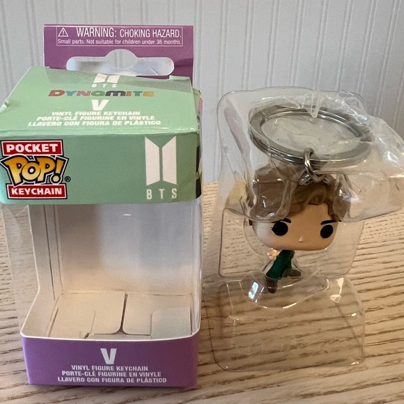 NEW FUNKO POCKET POP KEYCHAIN / BTS DYNAMITE - Picture 2 of 6